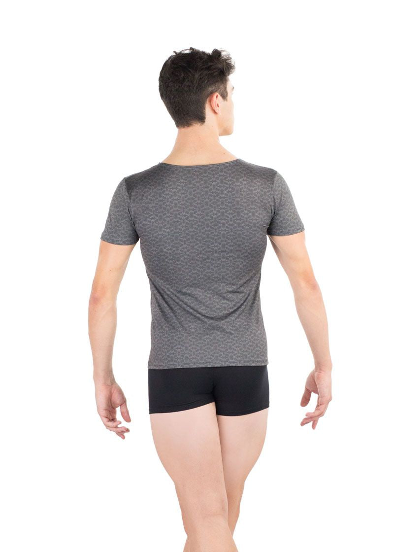 Camiseta de manga corta ABRAX para hombre de Ballet Rosa
