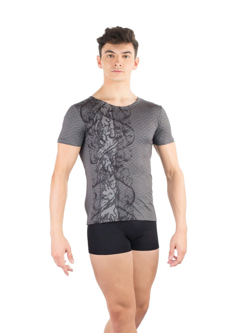 Camiseta de manga corta ABRAX para hombre de Ballet Rosa