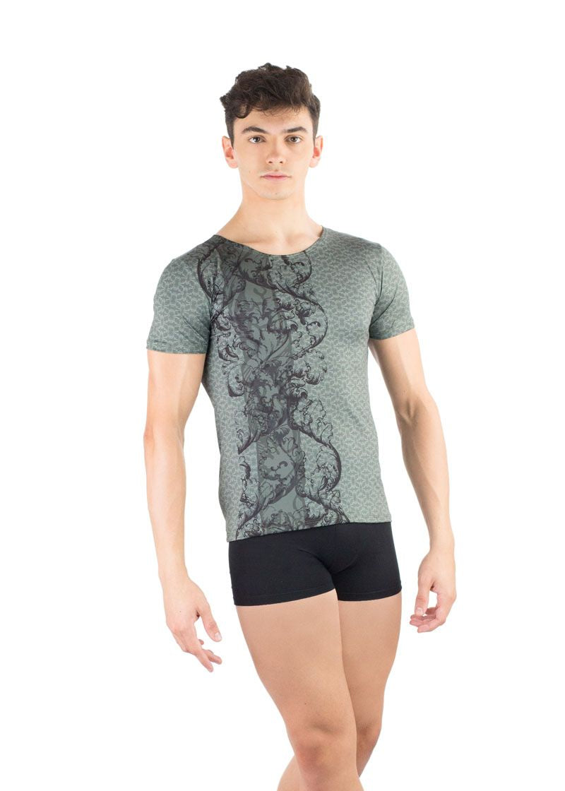 Camiseta de manga corta ABRAX para hombre de Ballet Rosa