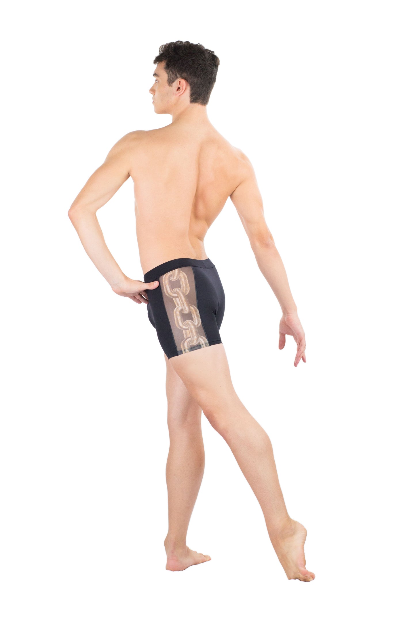 Mallas cortas KURI para hombre de Ballet Rosa