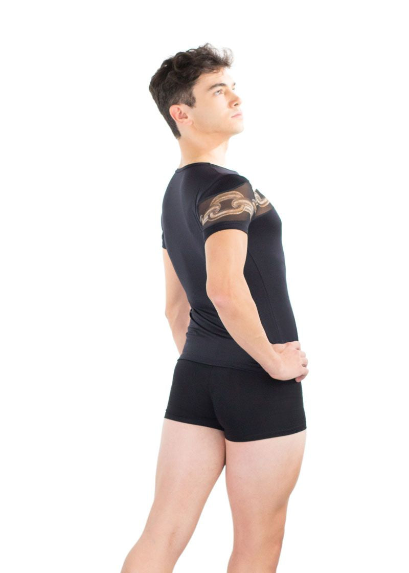 Camiseta de manga corta OMAR para hombre de Ballet Rosa