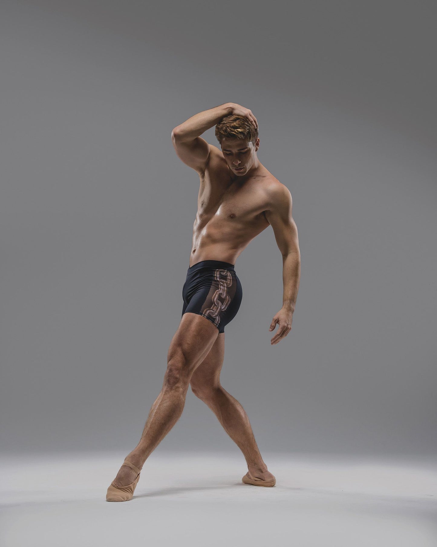Mallas cortas KURI para hombre de Ballet Rosa