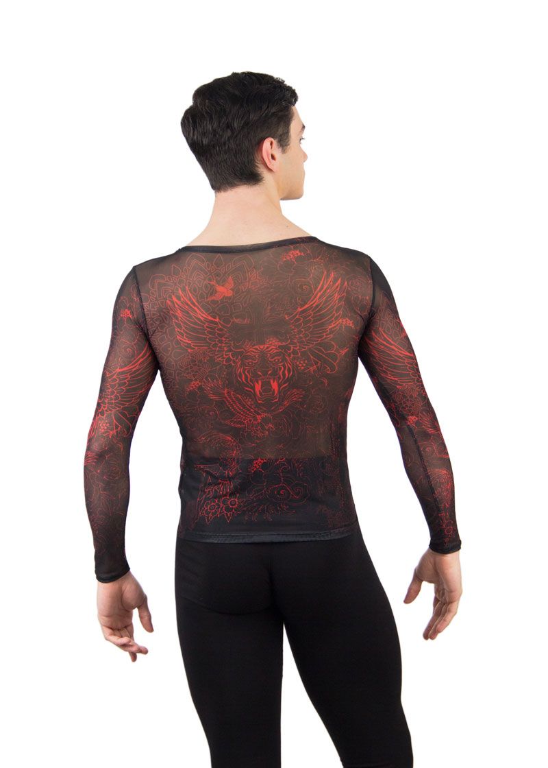 Camiseta de manga larga ALESSIO para hombre de Ballet Rosa