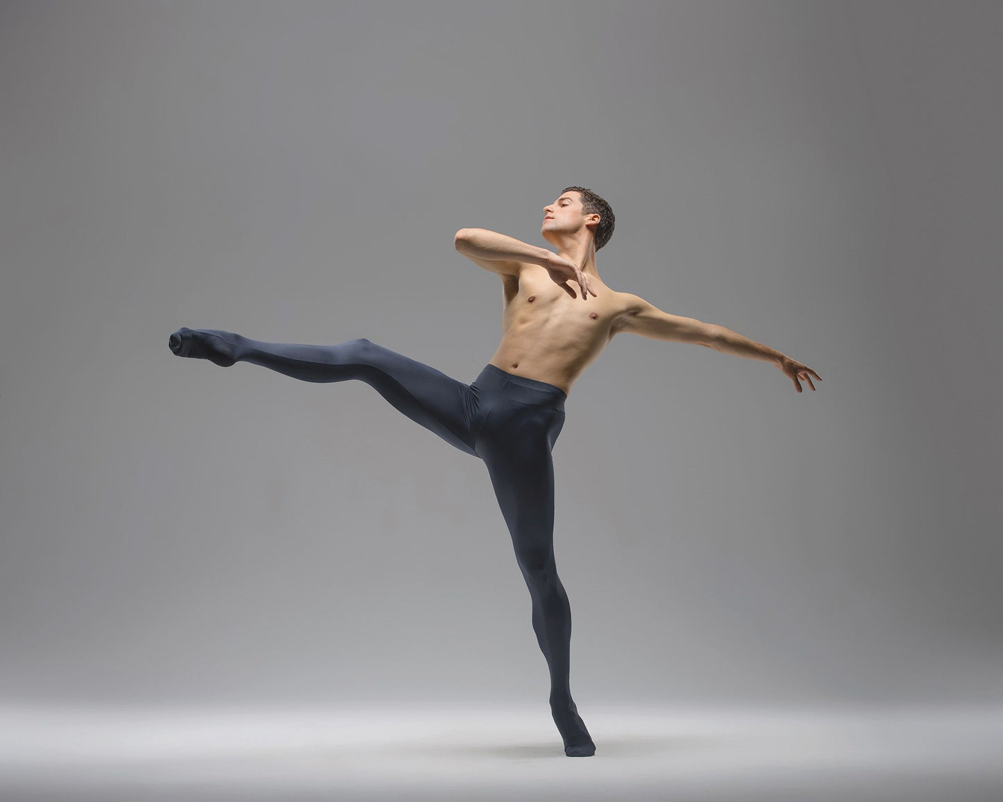 Mallas de danza con pie JEREMY para hombre de Ballet Rosa