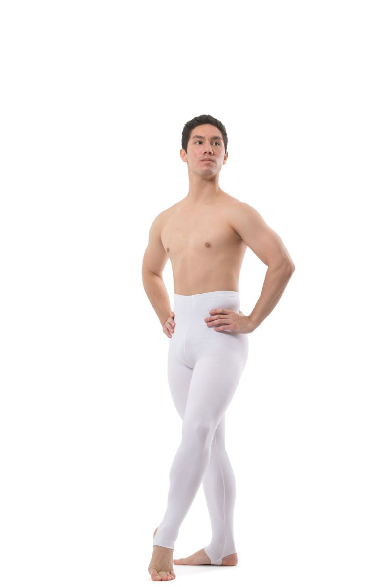 Mallas de danza con estribo VICTOR para hombre de Ballet Rosa