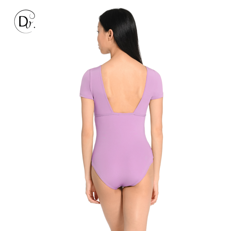 Maillot de ballet básico de manga corta FÉLIA ADULTO de Dansez-Vous?