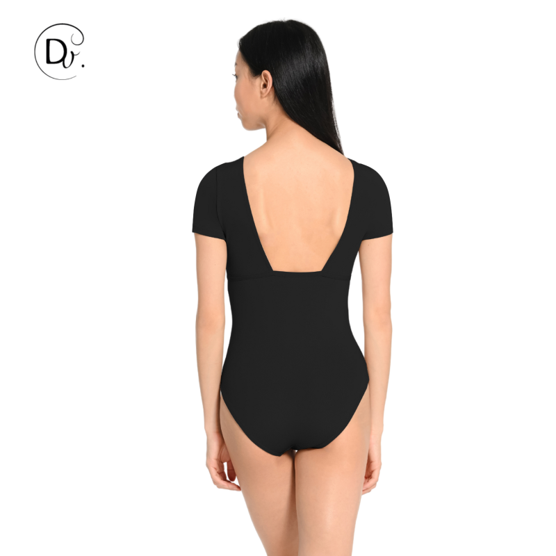 Maillot de ballet básico de manga corta FÉLIA ADULTO de Dansez-Vous?