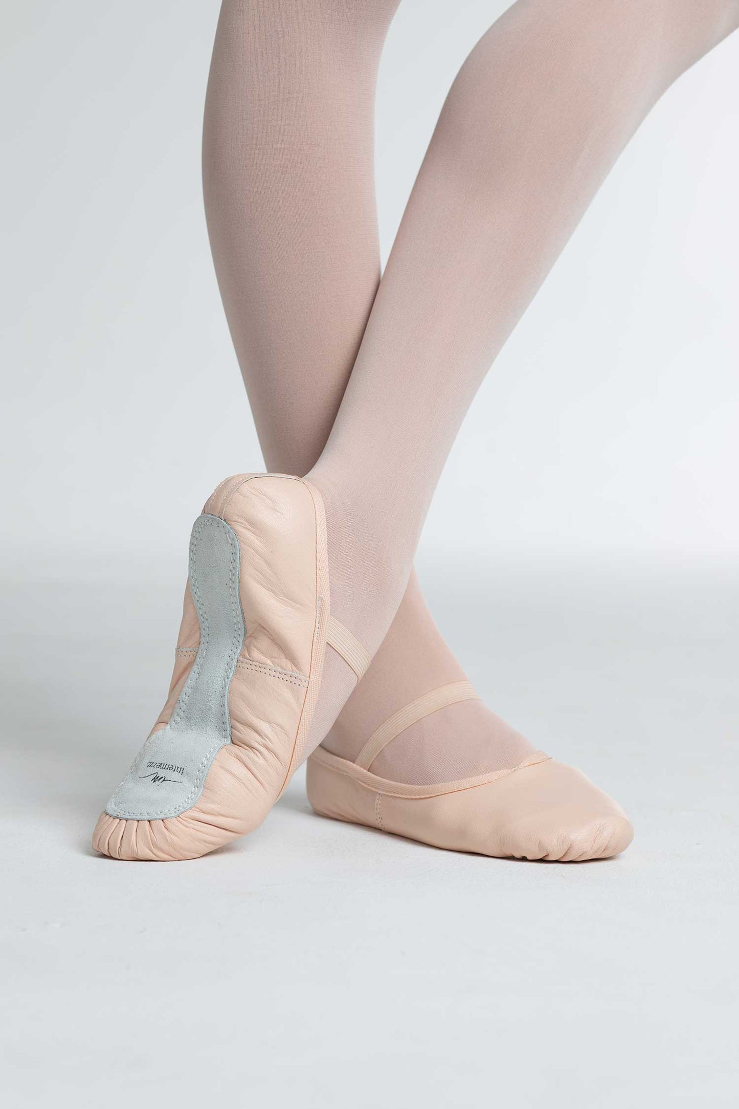 Zapatillas de ballet 7252 MEDIA PUNTA FS LEATHER BASIC de Intermezzo - YoBailo.Shop