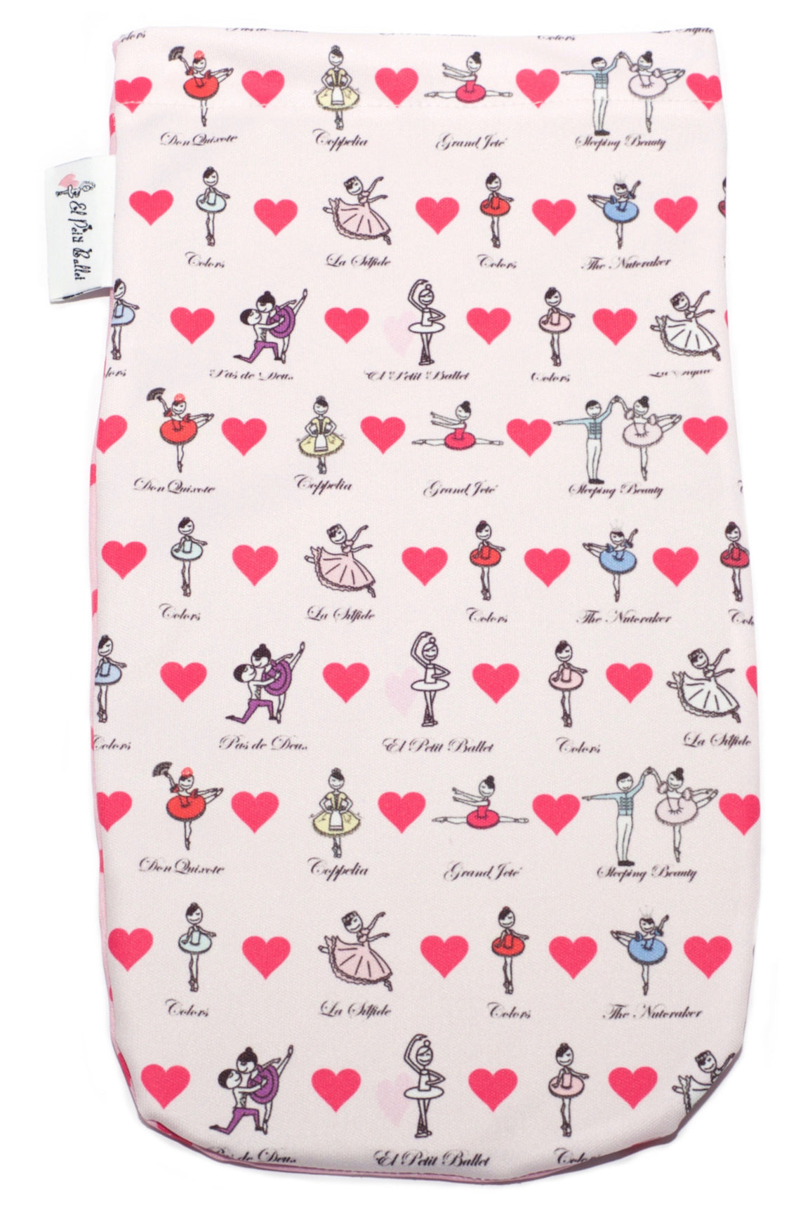 Bolsa de zapatillas y puntas BOZAPE del Petit Ballet - YoBailo.Shop