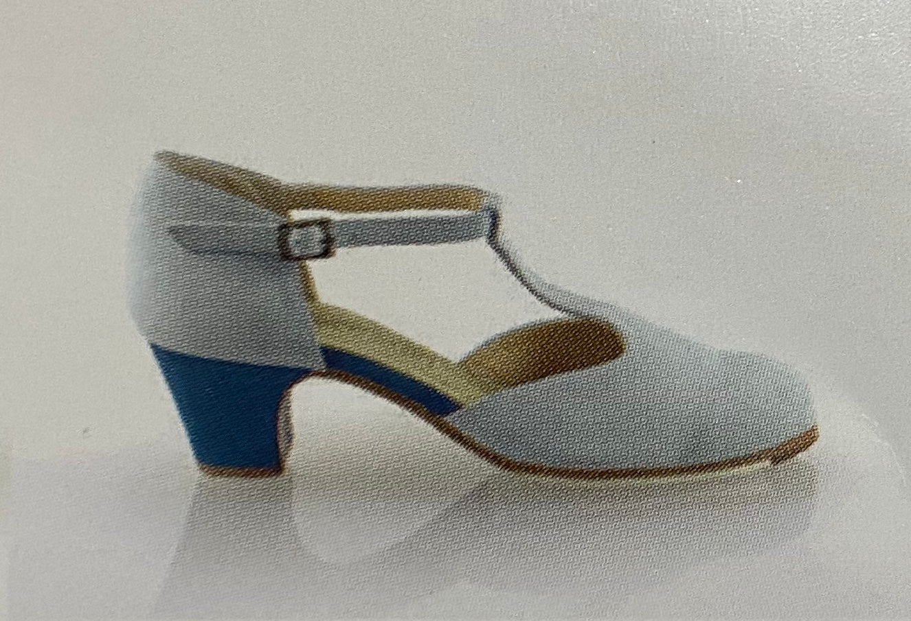 Zapato de flamenco M06 CLÁSICO ESPAÑOL I de Begoña Cervera