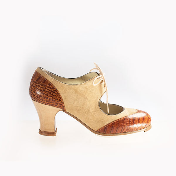 Zapato de flamenco M59 CORDONERÍA de Begoña Cervera