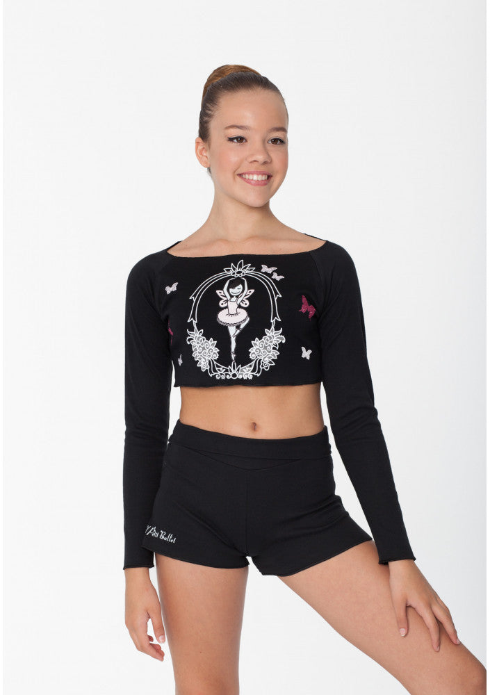 Camiseta CALARPE BUTTERFLY de El Petit Ballet - YoBailo.Shop