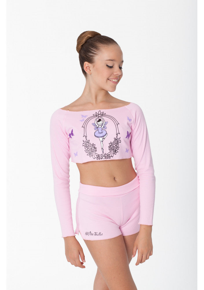 Camiseta CALARPE BUTTERFLY de El Petit Ballet - YoBailo.Shop