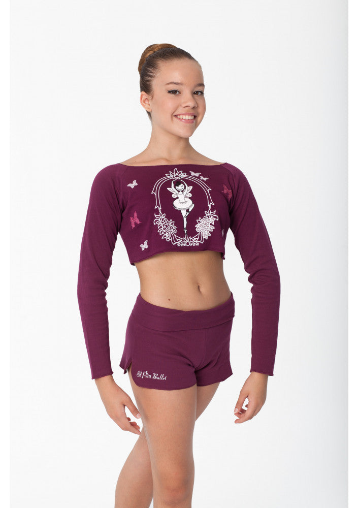 Camiseta CALARPE BUTTERFLY de El Petit Ballet - YoBailo.Shop