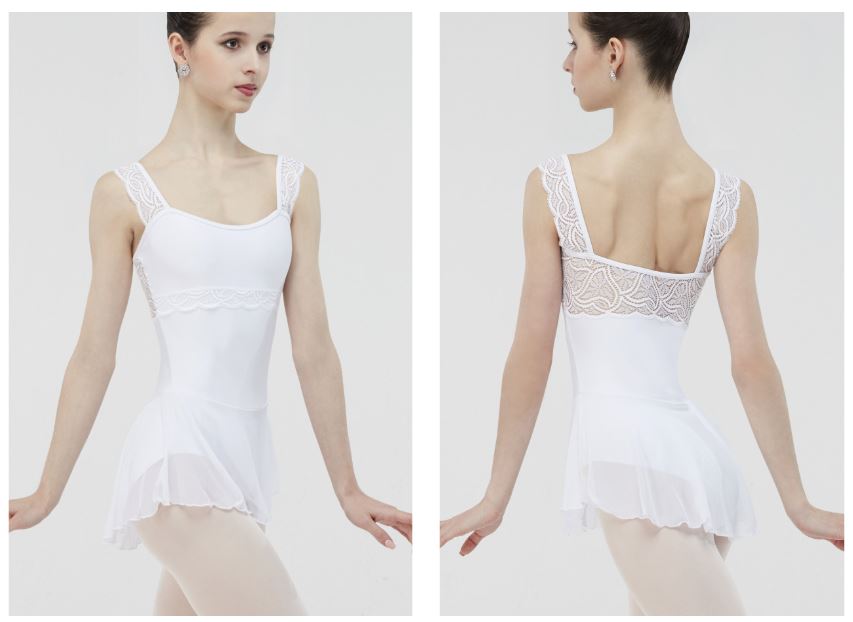 Maillot de ballet con faldita ETINCELLE de Wear Moi - YoBailo.Shop