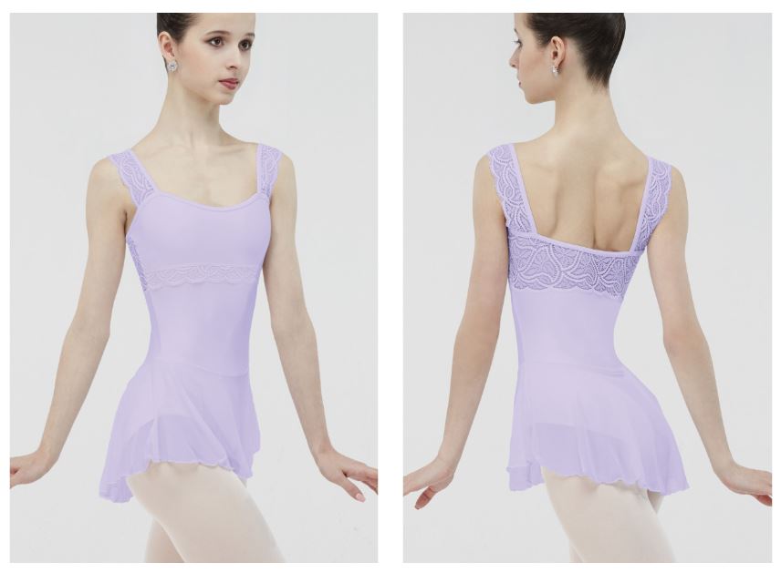Maillot de ballet con faldita ETINCELLE de Wear Moi - YoBailo.Shop