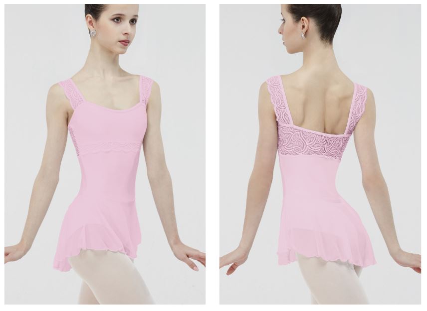 Maillot de ballet con faldita ETINCELLE de Wear Moi - YoBailo.Shop