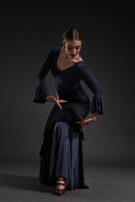 Falda de ensayo de flamenco para niños CALA de Davedans