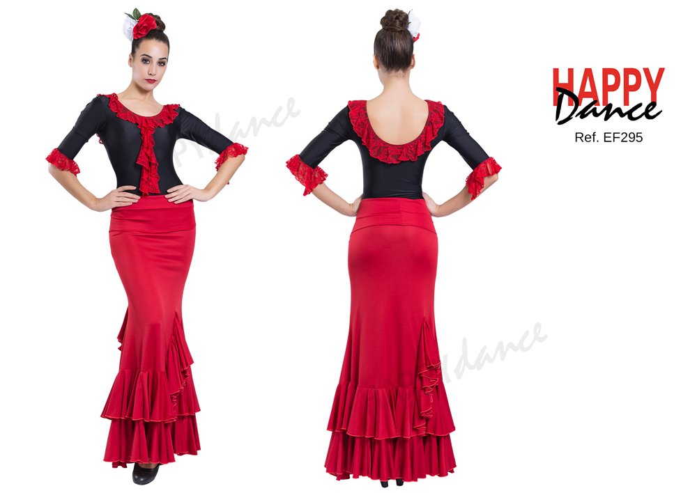 Falda Flamenca Volantes Happy Dance para Comprar Online