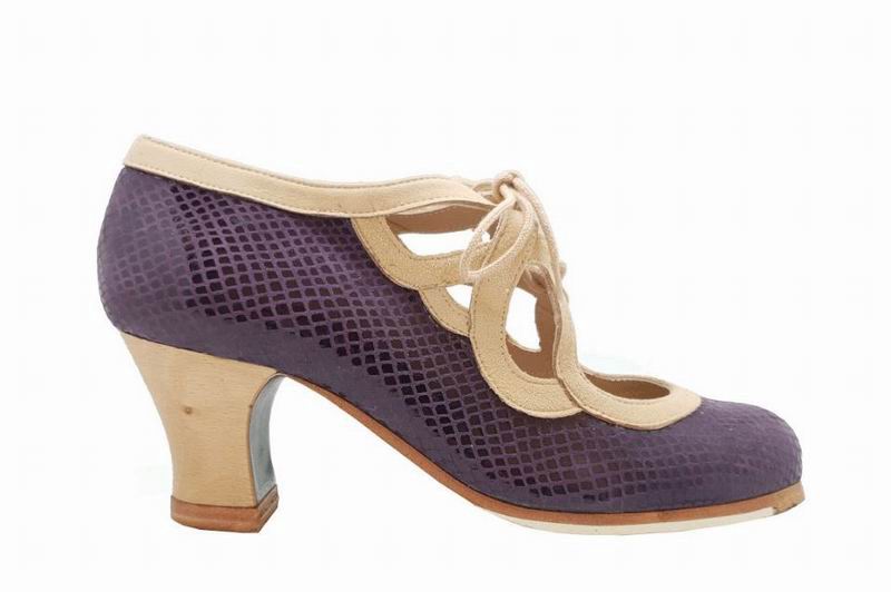 Zapato de flamenco M95 JADE de Begoña Cervera