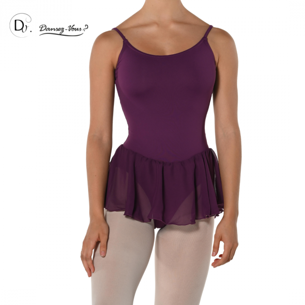 Maillot de tirantes con falda LUNA ADULTOS de Dansez-Vous