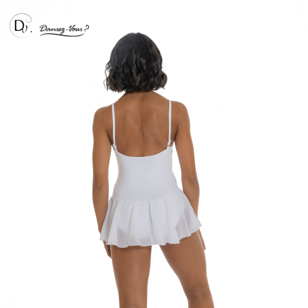 Maillot de tirantes con falda LUNA ADULTOS de Dansez-Vous