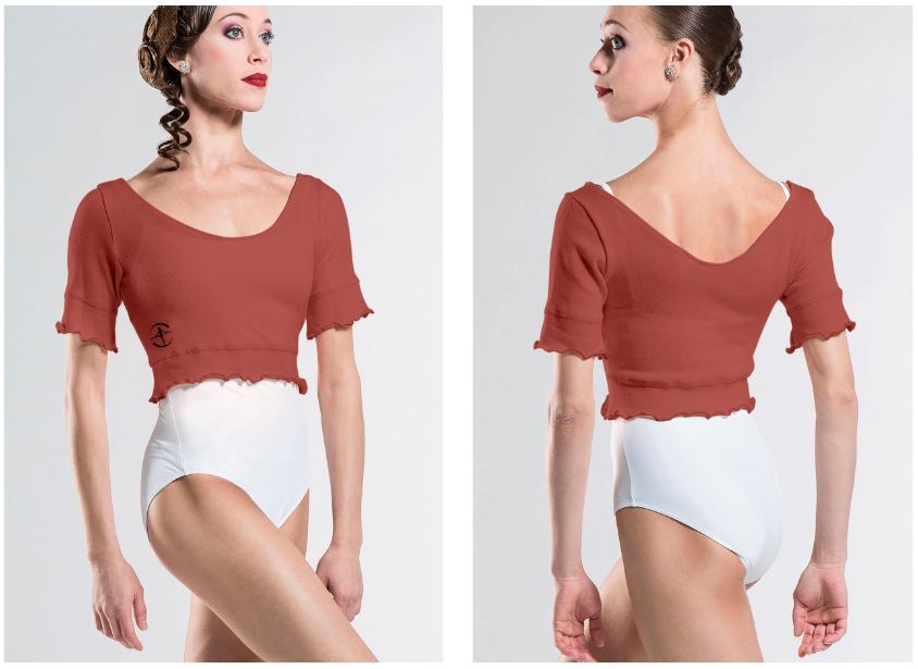 Cropped Top de calentamiento NAYA de Wear Moi - YoBailo.Shop