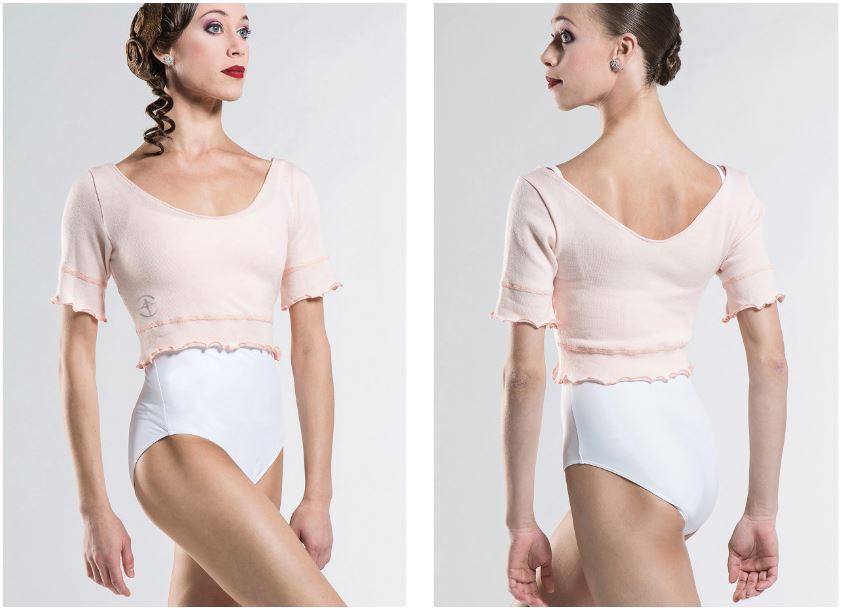 Cropped Top de calentamiento NAYA de Wear Moi - YoBailo.Shop