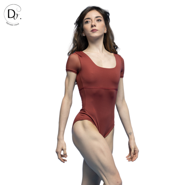 Maillot de manga corta OPHÉLIA de Dansez-Vous