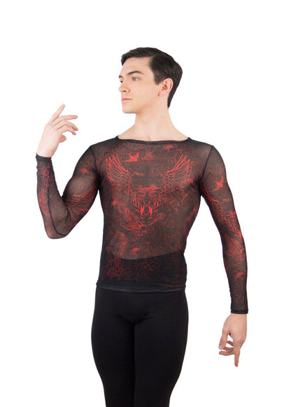 Camiseta de manga larga ALESSIO para hombre de Ballet Rosa
