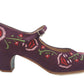 Zapato de flamenco M19 BORDADO CORREA II de Begoña Cervera
