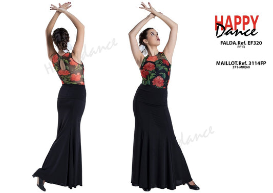 Faldas para Baile Flamenco Happy Dance para Niñas. Ref