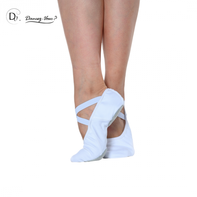 Medias de ballet con pies para Niña Starever blanco - Decathlon